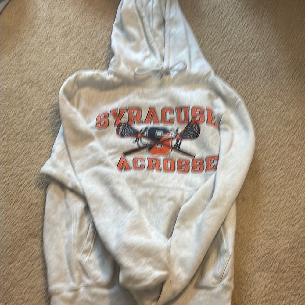Syracuse Lacrosse Gray Hoodie
